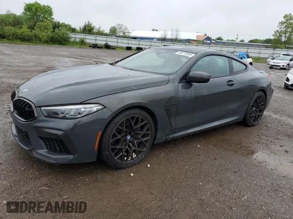 ✅ 2020 BMW M8 • VIN: WBSAE0C07LCD25423 • Lot: 58272065. Wystawiony na Copart z przebiegiem 102 346 mil. Bezpłatny archiwum sprzedaży aukcyjnych z USA i szczegółowy raport historii pojazdu na DreamBid. Zdjęcie 1.
