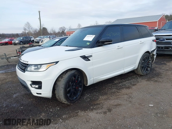 ✅ 2014 Land Rover Range Rover Sport Supercharged • VIN: SALWR2EF9EA332439 • Лот: 44076263. Опубліковано раніше на IAAI з пробігом 105 045 миль. Безкоштовний доступ до архіву аукціонних продажів зі США та докладний звіт про історію автомобіля на DreamBid. Зображення 2.