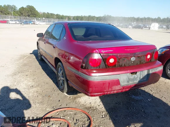 ✅ 2005 Chevrolet Impala • VIN: 2G1WF52K259256618 • Lot: 44120448. Listed on IAAI with 116,250 mi. Free auction sales archive from the USA and detailed vehicle history report at DreamBid. Image 3.