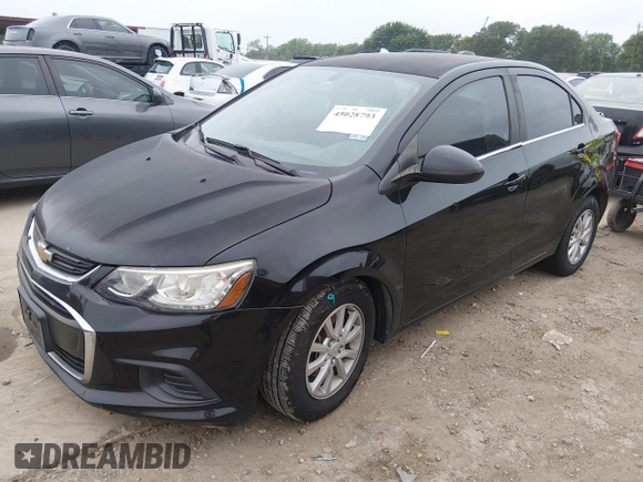✅ 2017 Chevrolet Sonic LT • VIN: 1G1JD5SB0H4128594 • Lot: 45028793. Wystawiony na IAAI z przebiegiem 102 620 mil. Bezpłatny archiwum sprzedaży aukcyjnych z USA i szczegółowy raport historii pojazdu na DreamBid. Zdjęcie 2.