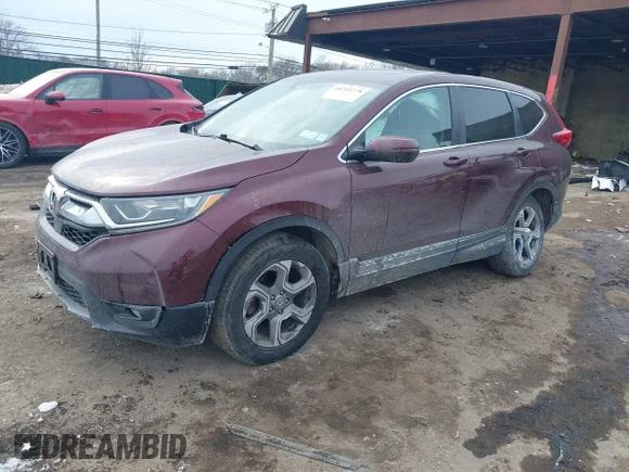 ✅ 2019 Honda CR-V EX-L • VIN: 2HKRW2H89KH616457 • Lot: 44315778. Wystawiony na IAAI z przebiegiem 33 591 mil. Bezpłatny archiwum sprzedaży aukcyjnych z USA i szczegółowy raport historii pojazdu na DreamBid. Zdjęcie 2.