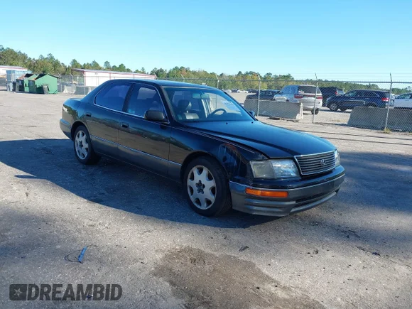 ✅ 1996 Lexus LS 400 • VIN: JT8BH22F8T0039162 • Лот: 43475155. Опубліковано раніше на IAAI з пробігом 313 588 миль. Безкоштовний доступ до архіву аукціонних продажів зі США та докладний звіт про історію автомобіля на DreamBid. Зображення 1.