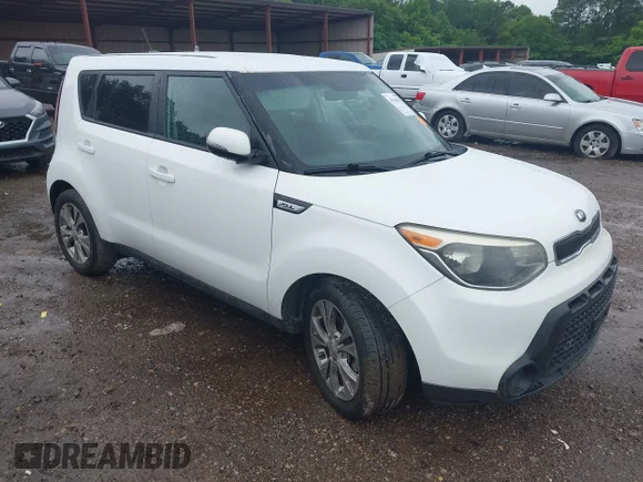✅ 2014 Kia Soul + • VIN: KNDJP3A52E7746802 • Lot: 45184832. Listed on IAAI with 192,734 mi. Free auction sales archive from the USA and detailed vehicle history report at DreamBid. Image 1.