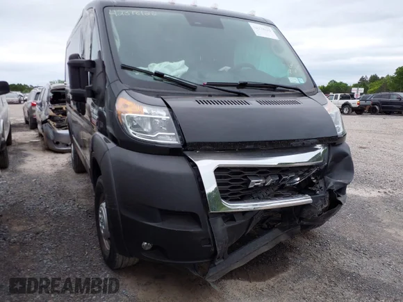 ✅ 2022 Ram ProMaster Cargo • VIN: 3C6LRVAG8NE109419 • Lot: 42378122. Wystawiony na IAAI z przebiegiem 16 864 mil. Bezpłatny archiwum sprzedaży aukcyjnych z USA i szczegółowy raport historii pojazdu na DreamBid. Zdjęcie 1.