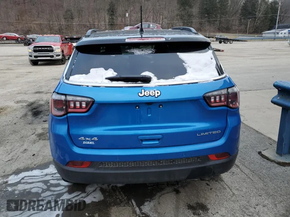 ✅ 2022 Jeep Compass Limited • VIN: 3C4NJDCB4NT158827 • Лот: 71354022. Опубликован ранее на Copart с пробегом 3 126 миль. Бесплатный доступ к архиву аукционных продаж из США и подробный отчёт об истории автомобиля на DreamBid. Изображение 6.