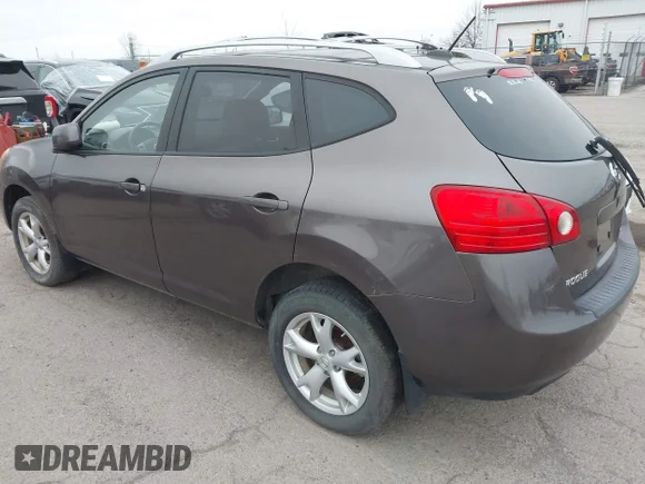 ✅ 2008 Nissan Rogue SL • VIN: JN8AS58V98W109016 • Lot: 44755907. Wystawiony na IAAI z przebiegiem 221 786 mil. Bezpłatny archiwum sprzedaży aukcyjnych z USA i szczegółowy raport historii pojazdu na DreamBid. Zdjęcie 3.