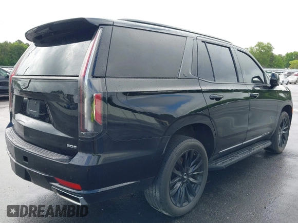 ✅ 2021 Cadillac Escalade Luxury • VIN: 1GYS4AKL1MR372856 • Lot: 44927857. Wystawiony na IAAI z przebiegiem 156 416 mil. Bezpłatny archiwum sprzedaży aukcyjnych z USA i szczegółowy raport historii pojazdu na DreamBid. Zdjęcie 4.