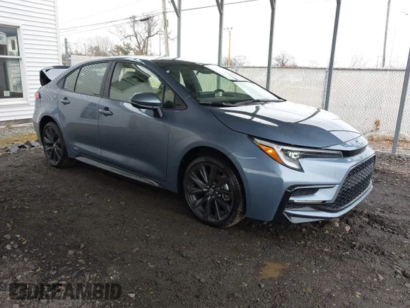 ✅ 2026 Toyota Corolla Hybrid SE • VIN: JTDBDMHE7T3029552 • Lot: 44115795. Wystawiony na IAAI z przebiegiem 649 mil. Bezpłatny archiwum sprzedaży aukcyjnych z USA i szczegółowy raport historii pojazdu na DreamBid. Zdjęcie 1.