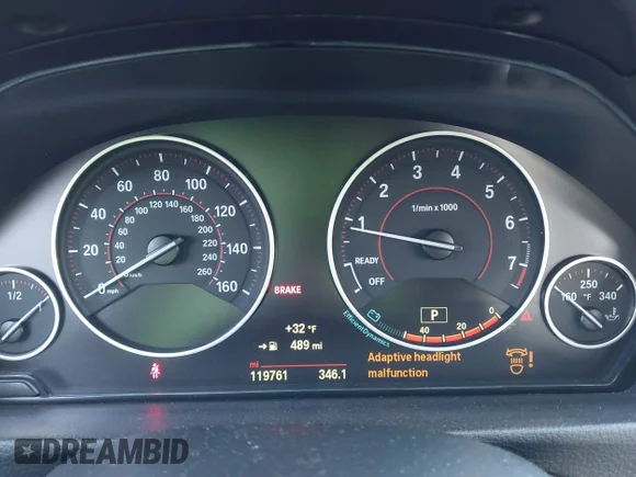 ✅ 2015 BMW 3 Series 328i • VIN: WBA3A5C56FF610843 • Lot: 44171694. Listed on IAAI with 119,761 mi. Free auction sales archive from the USA and detailed vehicle history report at DreamBid. Image 7.