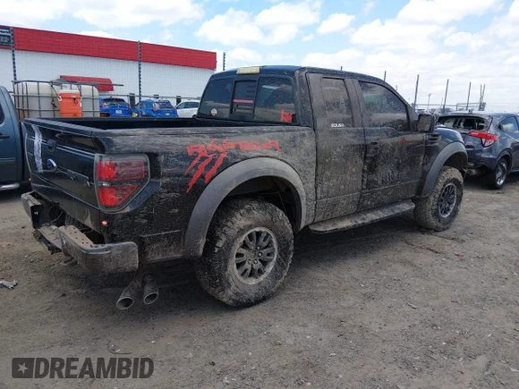 ✅ 2010 Ford F-150 SVT Raptor • VIN: 1FTEX1E64AFB77363 • Лот: 45364071. Опубліковано раніше на IAAI з пробігом 184 108 миль. Безкоштовний доступ до архіву аукціонних продажів зі США та докладний звіт про історію автомобіля на DreamBid. Зображення 4.