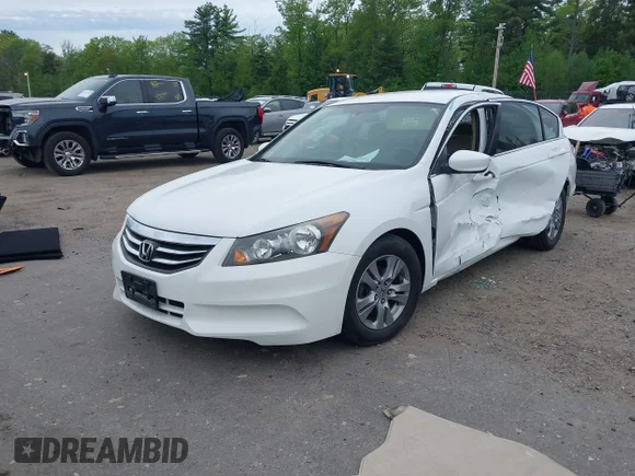 ✅ 2012 Honda Accord SE • VIN: 1HGCP2F65CA134356 • Лот: 45176419. Опубликован ранее на IAAI с пробегом 49 333 миль. Бесплатный доступ к архиву аукционных продаж из США и подробный отчёт об истории автомобиля на DreamBid. Изображение 2.