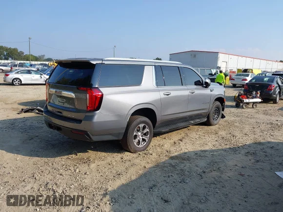✅ 2022 GMC Yukon XL SLE • VIN: 1GKS1FKD1NR205780 • Lot: 43234274. Wystawiony na IAAI z przebiegiem 53 325 mil. Bezpłatny archiwum sprzedaży aukcyjnych z USA i szczegółowy raport historii pojazdu na DreamBid. Zdjęcie 4.