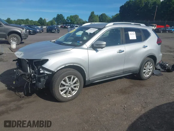 ✅ 2018 Nissan Rogue SV • VIN: KNMAT2MV3JP570354 • Lot: 45419369. Listed on IAAI with 88,501 mi. Free auction sales archive from the USA and detailed vehicle history report at DreamBid. Image 2.