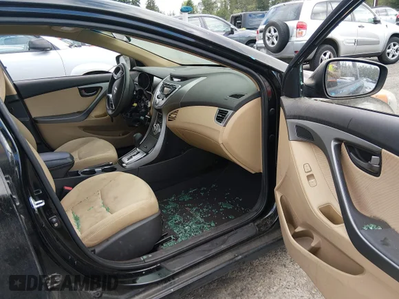 ✅ 2011 Hyundai Elantra Limited • VIN: 5NPDH4AE7BH004158 • Lot: 45329224. Listed on IAAI with 91,496 mi. Free auction sales archive from the USA and detailed vehicle history report at DreamBid. Image 5.