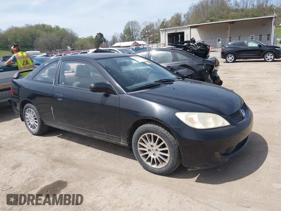 ✅ 2005 Honda Civic LX • VIN: 1HGEM21525L074527 • Lot: 44856208. Listed on IAAI with 161,401 mi. Free auction sales archive from the USA and detailed vehicle history report at DreamBid. Image 1.