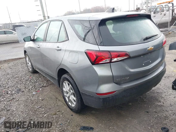 ✅ 2023 Chevrolet Equinox LS • VIN: 3GNAX5EG7PL255008 • Lot: 43709641. Wystawiony na IAAI z przebiegiem 36 243 mil. Bezpłatny archiwum sprzedaży aukcyjnych z USA i szczegółowy raport historii pojazdu na DreamBid. Zdjęcie 3.
