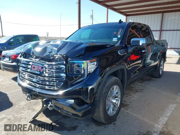 ✅ 2023 GMC Sierra 1500 Denali • VIN: 1GTUUGED0PZ327885 • Lot: 41126663. Wystawiony na IAAI z przebiegiem 18 846 mil. Bezpłatny archiwum sprzedaży aukcyjnych z USA i szczegółowy raport historii pojazdu na DreamBid. Zdjęcie 2.