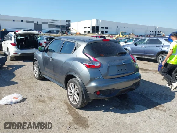 ✅ 2016 Nissan Juke S • VIN: JN8AF5MR5GT604150 • Lot: 43205876. Wystawiony na IAAI z przebiegiem 155 596 mil. Bezpłatny archiwum sprzedaży aukcyjnych z USA i szczegółowy raport historii pojazdu na DreamBid. Zdjęcie 3.