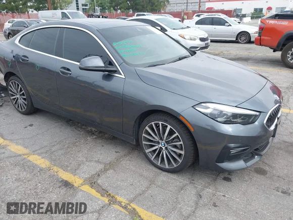 ✅ 2021 BMW 2 Series 228i • VIN: WBA53AK03M7H33737 • Lot: 45255538. Listed on IAAI with 39,894 mi. Free auction sales archive from the USA and detailed vehicle history report at DreamBid. Image 1.