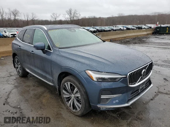 ✅ 2022 Volvo XC60 Inscription • VIN: YV4L12RL7N1986323 • Lot: 43973143. Listed on Copart with 13,397 mi. Free auction sales archive from the USA and detailed vehicle history report at DreamBid. Image 4.