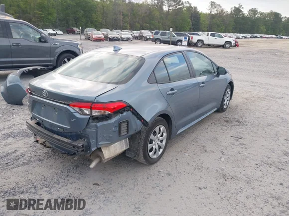 ✅ 2020 Toyota Corolla LE • VIN: 5YFEPRAE9LP026848 • Lot: 44809416. Listed on IAAI with 27,174 mi. Free auction sales archive from the USA and detailed vehicle history report at DreamBid. Image 4.