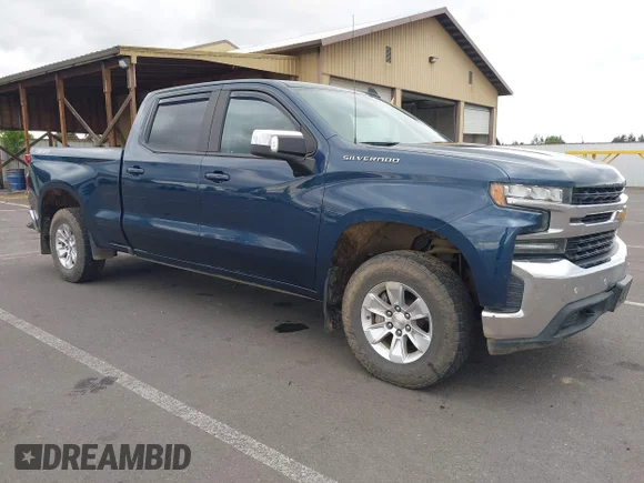 ✅ 2021 Chevrolet Silverado 1500 LT • VIN: 3GCUYDED4MG224208 • Lot: 45116095. Listed on IAAI with 99,902 mi. Free auction sales archive from the USA and detailed vehicle history report at DreamBid. Image 1.