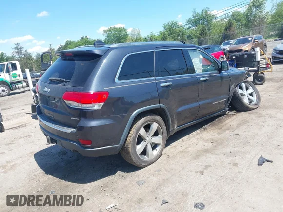 ✅ 2014 Jeep Grand Cherokee Limited • VIN: 1C4RJFBGXEC259943 • Лот: 45237870. Опубліковано раніше на IAAI з пробігом 158 311 миль. Безкоштовний доступ до архіву аукціонних продажів зі США та докладний звіт про історію автомобіля на DreamBid. Зображення 4.