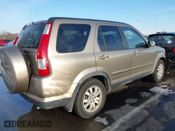 ✅ 2006 Honda CR-V EX SE • VIN: JHLRD78996C047755 • Lot: 43946896. Wystawiony na IAAI z przebiegiem 208 831 mil. Bezpłatny archiwum sprzedaży aukcyjnych z USA i szczegółowy raport historii pojazdu na DreamBid. Zdjęcie 4.