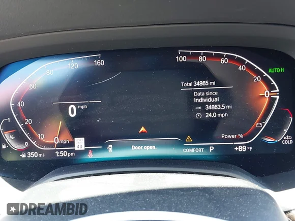 ✅ 2021 BMW X5 sDrive40i • VIN: 5UXCR4C09M9G37882 • Lot: 45102391. Listed on IAAI with 34,865 mi. Free auction sales archive from the USA and detailed vehicle history report at DreamBid. Image 7.