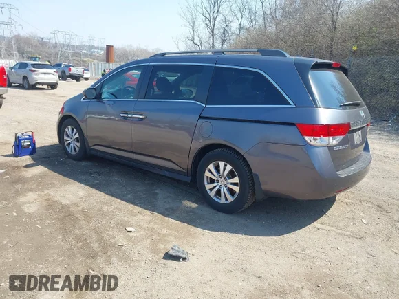 ✅ 2016 Honda Odyssey EX-L • VIN: 5FNRL5H64GB079432 • Lot: 44718711. Wystawiony na IAAI z przebiegiem 67 512 mil. Bezpłatny archiwum sprzedaży aukcyjnych z USA i szczegółowy raport historii pojazdu na DreamBid. Zdjęcie 3.