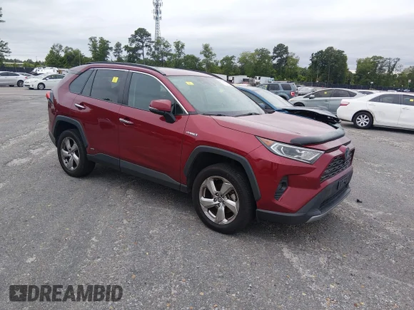 ✅ 2020 Toyota RAV4 Hybrid Limited • VIN: 2T3DWRFV1LW063907 • Лот: 44971684. Опубликован ранее на IAAI с пробегом 478 430 миль. Бесплатный доступ к архиву аукционных продаж из США и подробный отчёт об истории автомобиля на DreamBid. Изображение 1.