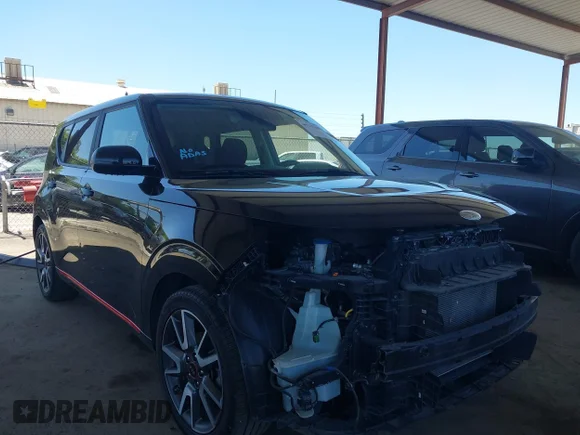✅ 2020 Kia Soul GT-Line • VIN: KNDJ63AU2L7026407 • Lot: 45115207. Listed on IAAI with 58,465 mi. Free auction sales archive from the USA and detailed vehicle history report at DreamBid. Image 1.