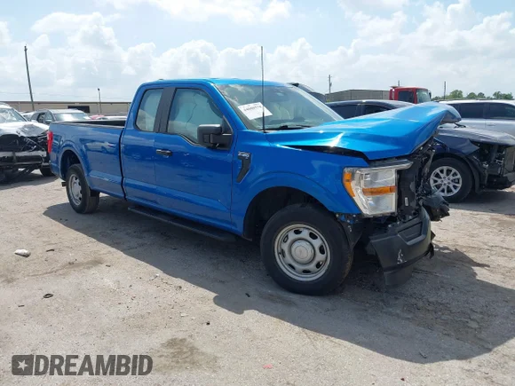 ✅ 2021 Ford F-150 XL • VIN: 1FTEX1CP8MKE19241 • Lot: 44880578. Wystawiony na IAAI z przebiegiem 47 742 mil. Bezpłatny archiwum sprzedaży aukcyjnych z USA i szczegółowy raport historii pojazdu na DreamBid. Zdjęcie 1.