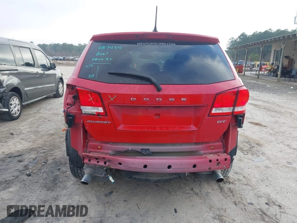 ✅ 2018 Dodge Journey GT • VIN: 3C4PDCEG3JT141322 • Lot: 43697407. Wystawiony na IAAI z przebiegiem 46 281 mil. Bezpłatny archiwum sprzedaży aukcyjnych z USA i szczegółowy raport historii pojazdu na DreamBid. Zdjęcie 6.