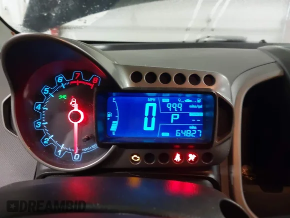 ✅ 2015 Chevrolet Sonic LT • VIN: 1G1JC5SH8F4125804 • Lot: 44441979. Listed on IAAI with 64,827 mi. Free auction sales archive from the USA and detailed vehicle history report at DreamBid. Image 7.
