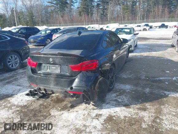 ✅ 2018 BMW 4 Series 440i xDrive • VIN: WBA4W9C50JAF93818 • Лот: 44261711. Опубліковано раніше на IAAI з пробігом 88 279 миль. Безкоштовний доступ до архіву аукціонних продажів зі США та докладний звіт про історію автомобіля на DreamBid. Зображення 4.