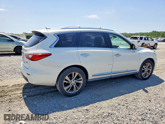 ✅ 2013 Infiniti JX35 • VIN: 5N1AL0MN7DC325312 • Лот: 53728956. Опубликован ранее на Copart с пробегом 167 909 миль. Бесплатный доступ к архиву аукционных продаж из США и подробный отчёт об истории автомобиля на DreamBid. Изображение 3.