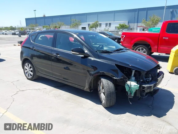 ✅ 2013 Hyundai Accent SE • VIN: KMHCU5AE3DU105067 • Lot: 45115644. Listed on IAAI with 115,577 mi. Free auction sales archive from the USA and detailed vehicle history report at DreamBid. Image 1.