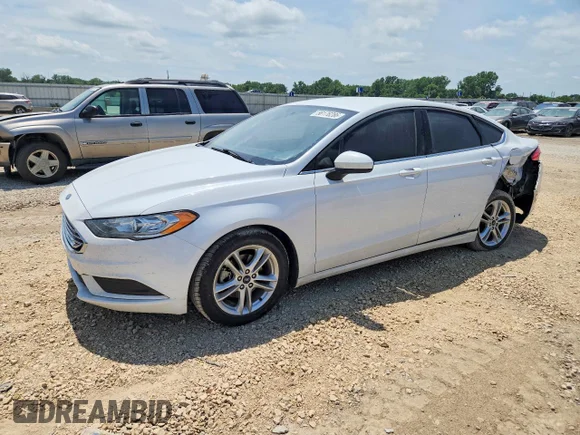 ✅ 2018 Ford Fusion SE • VIN: 3FA6P0H77JR155983 • Лот: 56176286. Опубликован ранее на Copart с пробегом 87 714 миль. Бесплатный доступ к архиву аукционных продаж из США и подробный отчёт об истории автомобиля на DreamBid. Изображение 1.