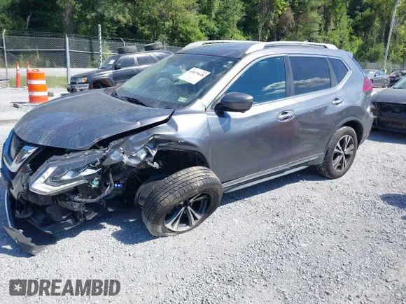 ✅ 2017 Nissan Rogue SV • VIN: 5N1AT2MV1HC883755 • Lot: 43079648. Wystawiony na IAAI z przebiegiem 78 027 mil. Bezpłatny archiwum sprzedaży aukcyjnych z USA i szczegółowy raport historii pojazdu na DreamBid. Zdjęcie 2.