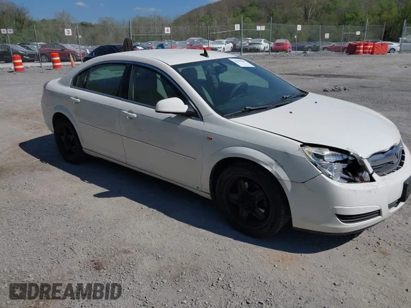 ✅ 2008 Saturn Aura XE • VIN: 1G8ZS57B58F160724 • Lot: 44895980. Listed on IAAI with 76,007 mi. Free auction sales archive from the USA and detailed vehicle history report at DreamBid. Image 1.