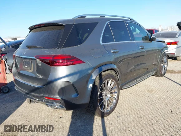 ✅ 2025 Mercedes-Benz GLE 450e • VIN: 4JGFB4GB7SB312094 • Lot: 44009347. Wystawiony na IAAI z przebiegiem 7 638 mil. Bezpłatny archiwum sprzedaży aukcyjnych z USA i szczegółowy raport historii pojazdu na DreamBid. Zdjęcie 4.