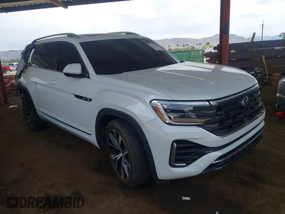 ✅ 2024 Volkswagen Atlas SEL Premium R-Line • VIN: 1V2FR2CA5RC574183 • Lot: 44853018. Wystawiony na IAAI z przebiegiem Nie podano. Bezpłatny archiwum sprzedaży aukcyjnych z USA i szczegółowy raport historii pojazdu na DreamBid. Zdjęcie 1.