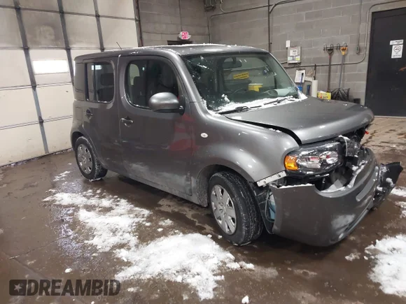 ✅ 2014 Nissan Cube S • VIN: JN8AZ2KR9ET353042 • Лот: 44183008. Опубликован ранее на IAAI с пробегом 52 675 миль. Бесплатный доступ к архиву аукционных продаж из США и подробный отчёт об истории автомобиля на DreamBid. Изображение 1.