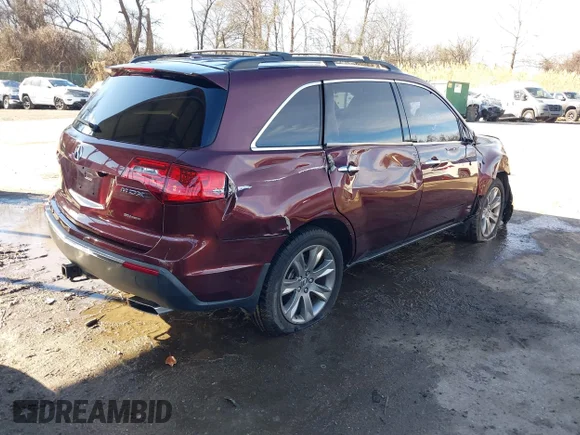 ✅ 2012 Acura MDX Advance • VIN: 2HNYD2H6XCH516193 • Lot: 44144625. Wystawiony na IAAI z przebiegiem 199 384 mil. Bezpłatny archiwum sprzedaży aukcyjnych z USA i szczegółowy raport historii pojazdu na DreamBid. Zdjęcie 4.