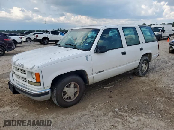 ✅ 1999 Chevrolet Tahoe Police Special • VIN: 1GNEC13RXXR152653 • Lot: 68429955. Wystawiony na Copart z przebiegiem 197 346 mil. Bezpłatny archiwum sprzedaży aukcyjnych z USA i szczegółowy raport historii pojazdu na DreamBid. Zdjęcie 1.