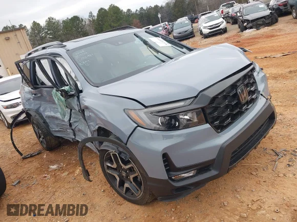 ✅ 2022 Honda Passport Elite • VIN: 5FNYF8H00NB008984 • Lot: 44224716. Wystawiony na IAAI z przebiegiem 37 540 mil. Bezpłatny archiwum sprzedaży aukcyjnych z USA i szczegółowy raport historii pojazdu na DreamBid. Zdjęcie 1.