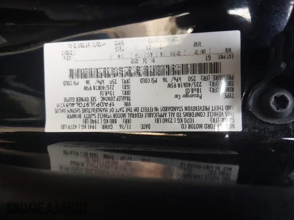 ✅ 2016 Ford Focus ST • VIN: 1FADP3L97GL405179 • Лот: 44363572. Опубліковано раніше на IAAI з пробігом 88 952 миль. Безкоштовний доступ до архіву аукціонних продажів зі США та докладний звіт про історію автомобіля на DreamBid. Зображення 9.