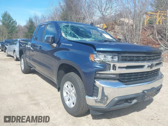 ✅ 2019 Chevrolet Silverado 1500 LT • VIN: 1GCRYDED8KZ254928 • Lot: 44712364. Listed on IAAI with 60,805 mi. Free auction sales archive from the USA and detailed vehicle history report at DreamBid. Image 1.