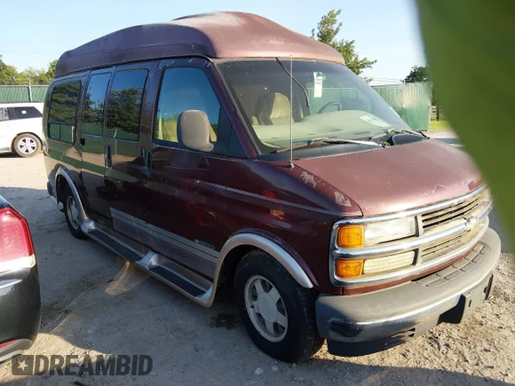 ✅ 2000 Chevrolet Express Cargo YF7 • VIN: 1GBFG15R2Y1155677 • Lot: 45610368. Wystawiony na IAAI z przebiegiem 363 552 mil. Bezpłatny archiwum sprzedaży aukcyjnych z USA i szczegółowy raport historii pojazdu na DreamBid. Zdjęcie 1.